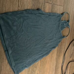 Tank top, Small straps, Halter infront and more open in back